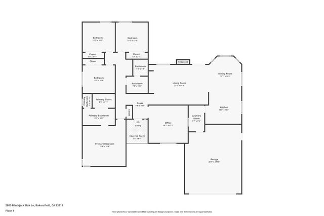 2800 Blackjack Oak Lane, Bakersfield, CA 93311