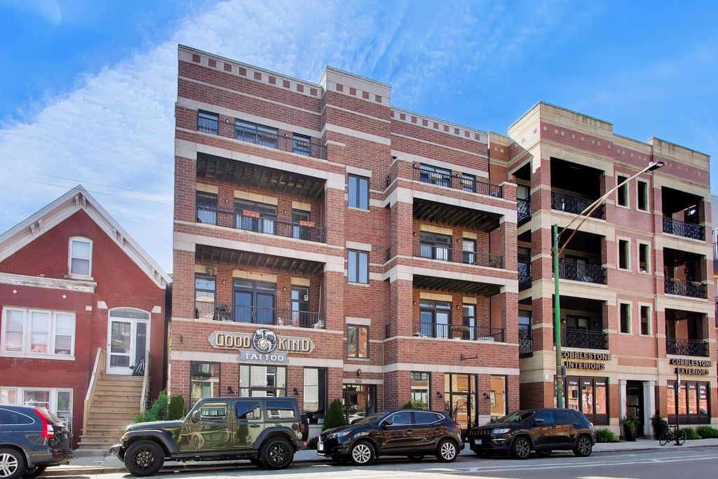 3056 N Clybourn Avenue 3S, Chicago, IL 60618 — exterior