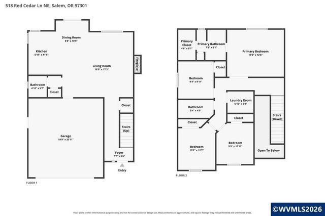 518 Red Cedar Ln NE, Salem, OR 97301