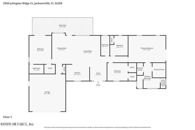 5350 JULINGTON RIDGE Court, Jacksonville, FL 32258