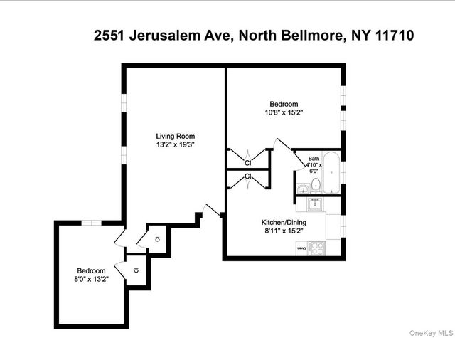 2551 Jerusalem Avenue 2S, North Bellmore, NY 11710