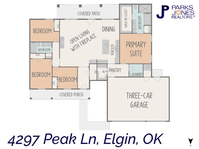 4297 Peak Ln, Elgin, OK 73538