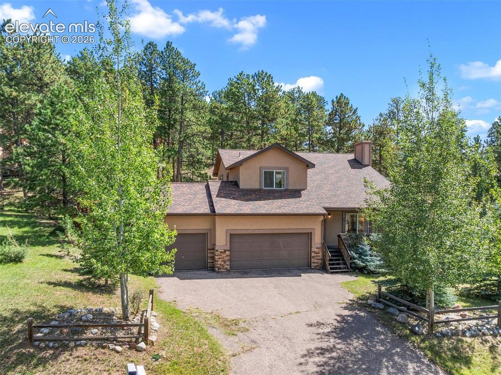 625 Sun Valley Drive, Woodland Park, CO 80863 — exterior