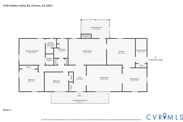4100 Hidden Valley Rd, Chester, VA 23831