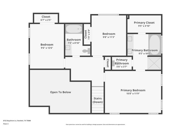 8722 Bayshore Lane, Rowlett, TX 75088