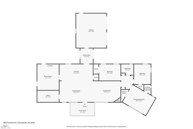 2829 Forehand DR, Chesapeake, VA 23323