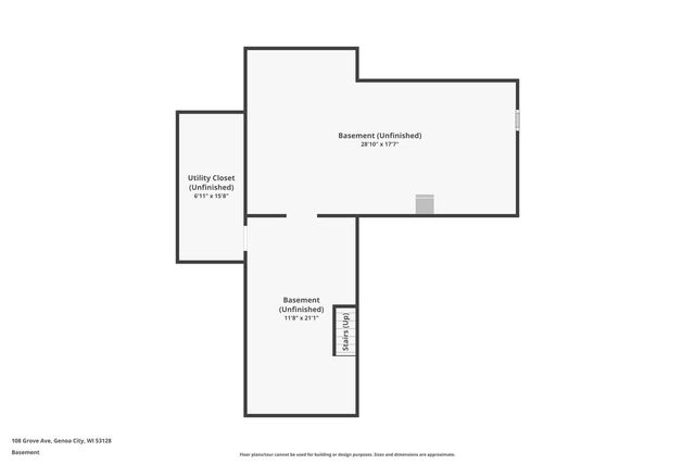 108 Grove AVENUE, Genoa City, WI 53128