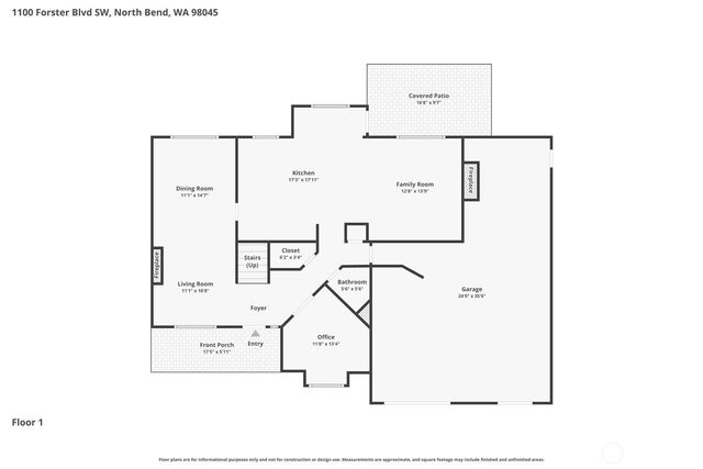 1100 Forster Boulevard SW, North Bend, WA 98045