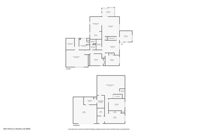 2661 NE Sheila Lane NE, Marietta, GA 30062
