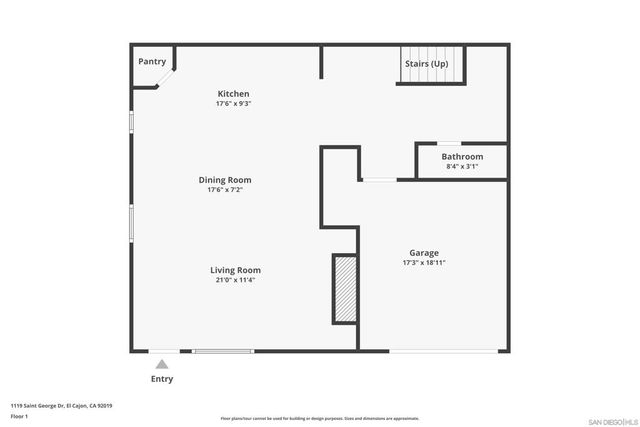 1119 Saint George Dr, El Cajon, CA 92019