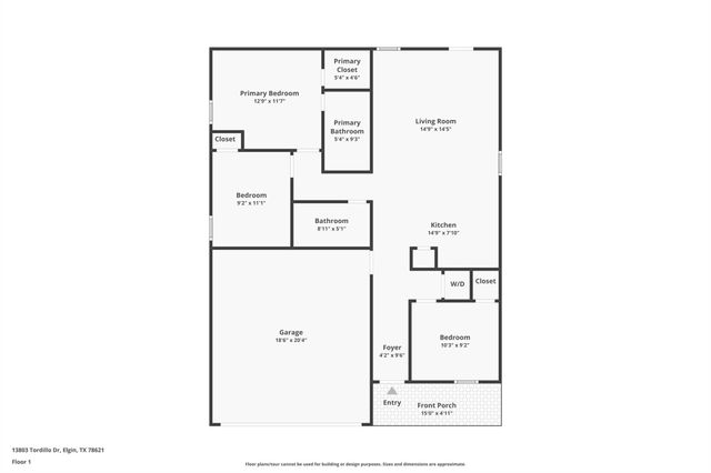 13803 Tordillo DR, Elgin, TX 78621