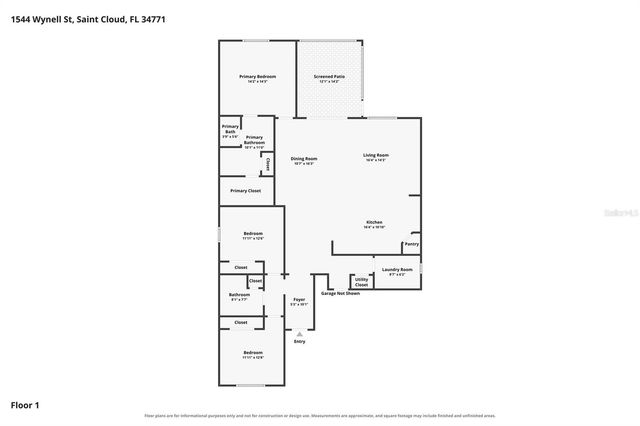1544 WYNELL STREET, St Cloud, FL 34771