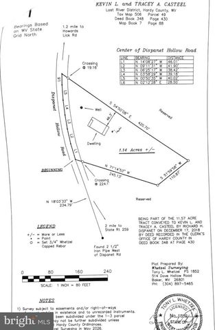 2066 DISPANET RD, Mathias, WV 26812