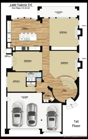 5480 Valerio Trl, San Diego, CA 92130