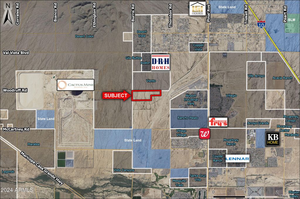 0 N Burris Road -, Casa Grande, AZ 85122 — exterior