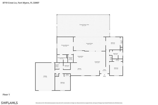 8719 Crest LN, Fort Myers, FL 33907