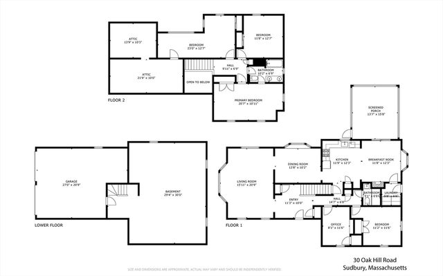 30 Oak Hill Rd, Sudbury, MA 01776