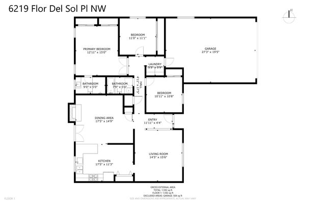 6219 Flor Del Sol Place NW, Albuquerque, NM 87120