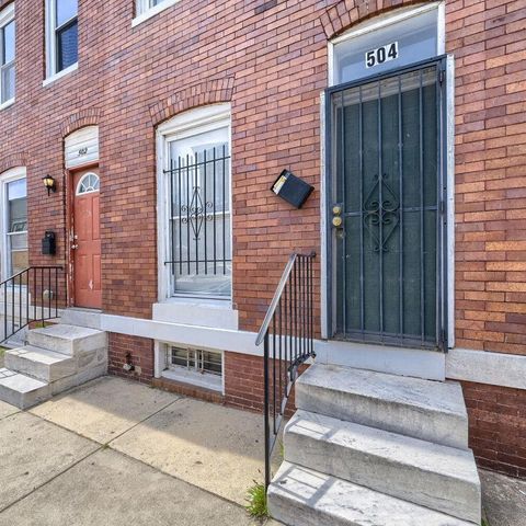504 N STREEPER ST, Baltimore, MD 21205