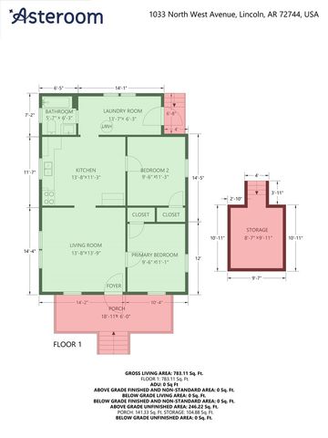 1033 N West Avenue, Lincoln, AR 72744