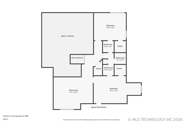 1634 E Fir Drive, Sand Springs, OK 74063