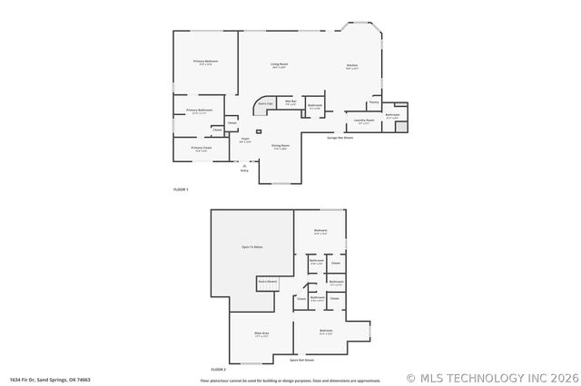 1634 E Fir Drive, Sand Springs, OK 74063