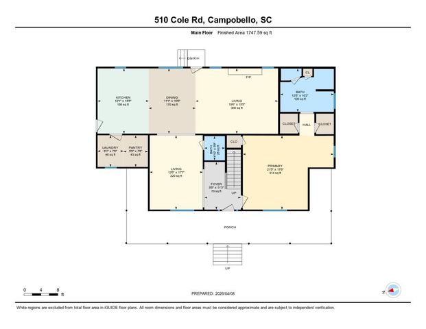 510 Cole Road, Campobello, SC 29322