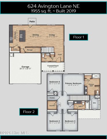 624 Avington Lane NE, Leland, NC 28451
