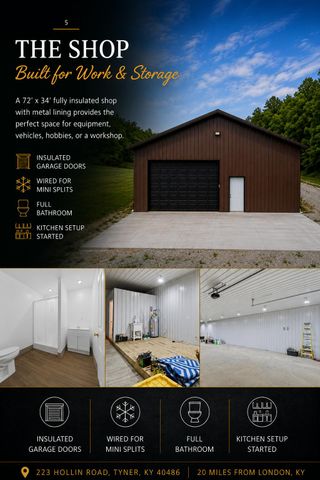 223 Hollin Road, Tyner, KY 40486