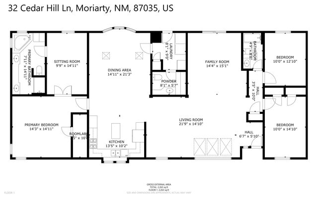 32 Cedar Hill Lane, Moriarty, NM 87035