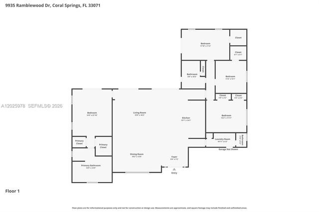9935 Ramblewood Drive 9935, Coral Springs, FL 33071