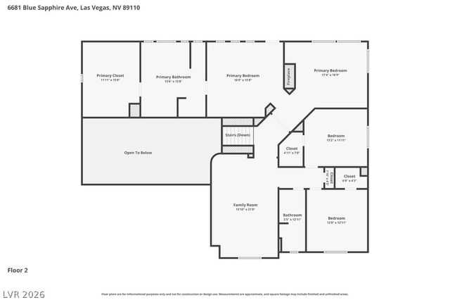6681 Blue Sapphire Avenue, Las Vegas, NV 89110