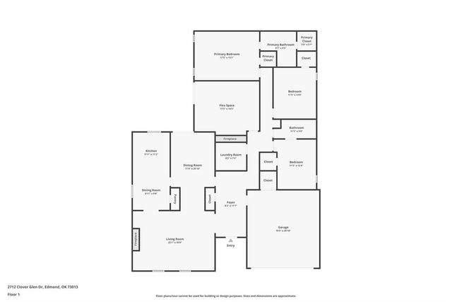 2712 Clover Glen Drive, Edmond, OK 73013