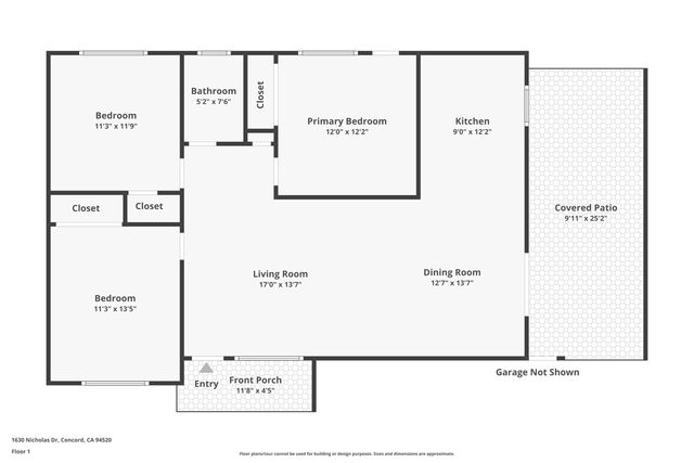 1630 1630 Nicholas, Concord, CA 94520