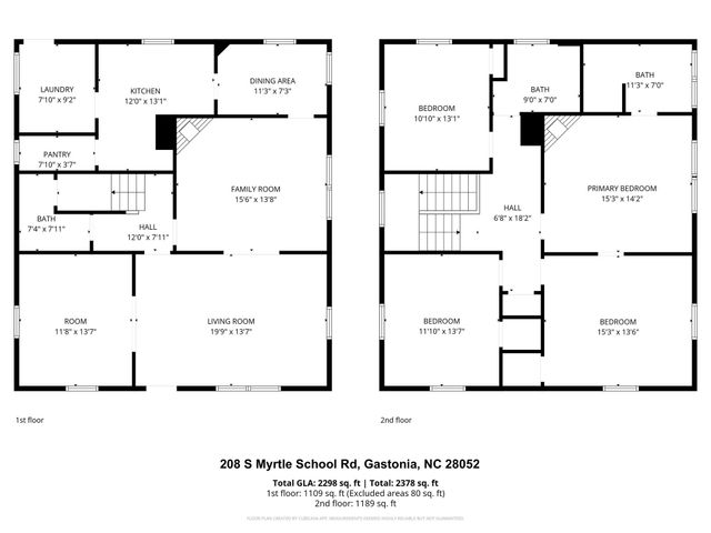 208 S Myrtle School Road, Gastonia, NC 28052