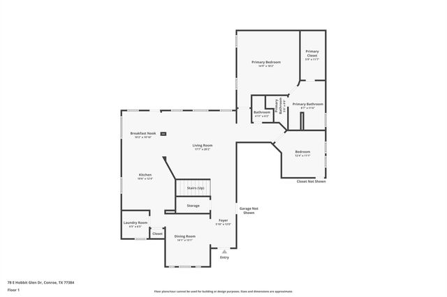 78 E Hobbit Glen Drive, Conroe, TX 77384