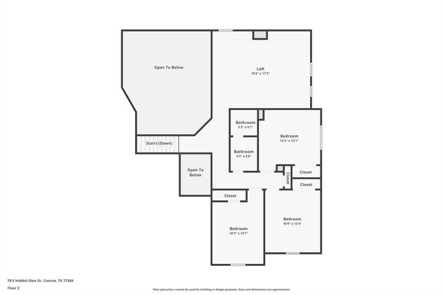 78 E Hobbit Glen Drive, Conroe, TX 77384