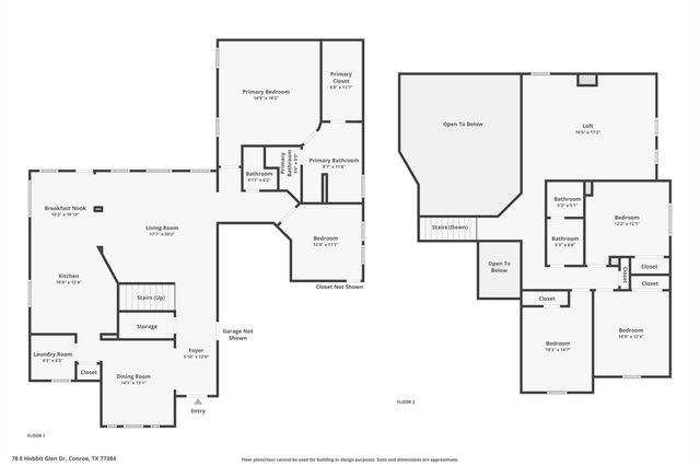 78 E Hobbit Glen Drive, Conroe, TX 77384