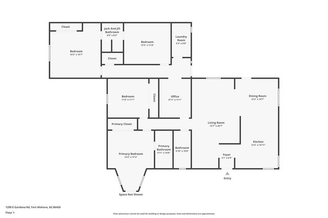 1290 E Gardena Road, Fort Mohave, AZ 86426