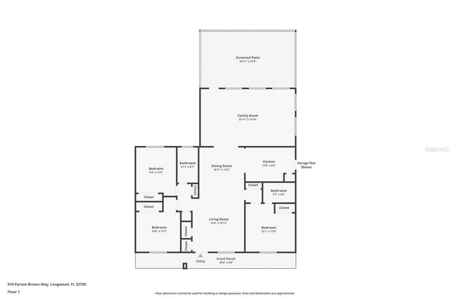 910 PARSON BROWN WAY, Longwood, FL 32750