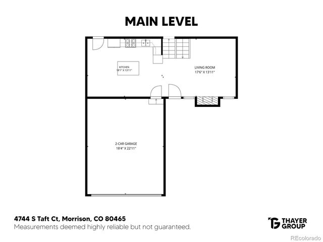 4744 S Taft Court, Morrison, CO 80465
