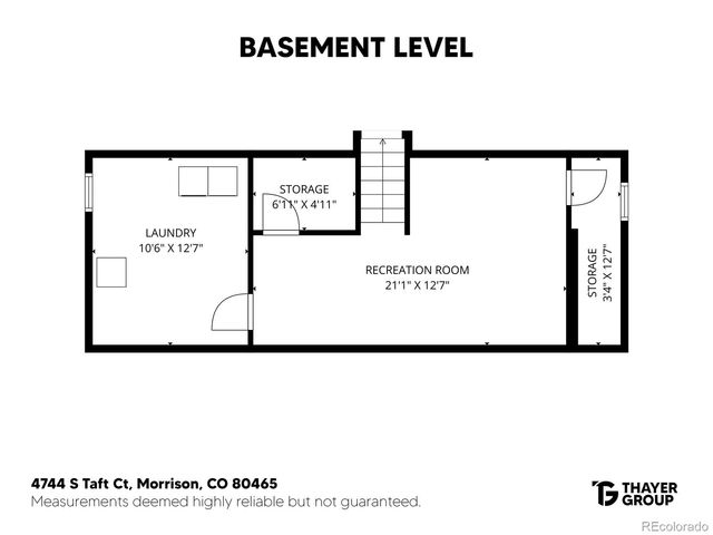 4744 S Taft Court, Morrison, CO 80465