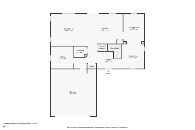 1798 Newberry Lane, Hoffman Estates, IL 60192