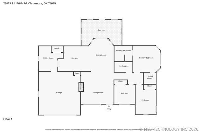 23075 S 4180 Road, Claremore, OK 74019