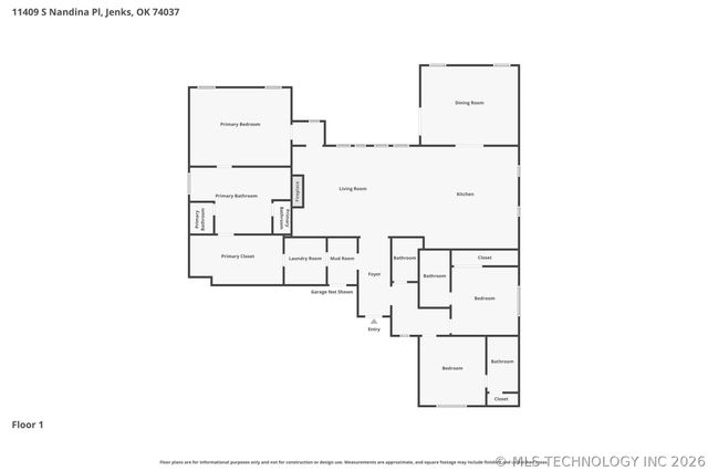 11409 S Nandina Place, Jenks, OK 74037