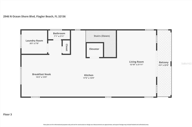 2946 N OCEAN SHORE BOULEVARD, Flagler Beach, FL 32136