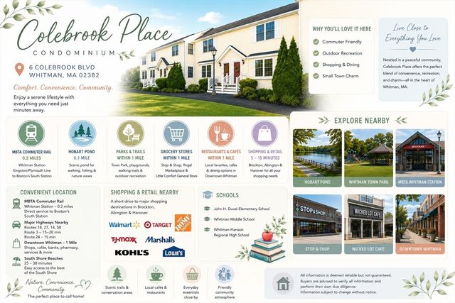 6 Colebrook Blvd 7, Whitman, MA 02382