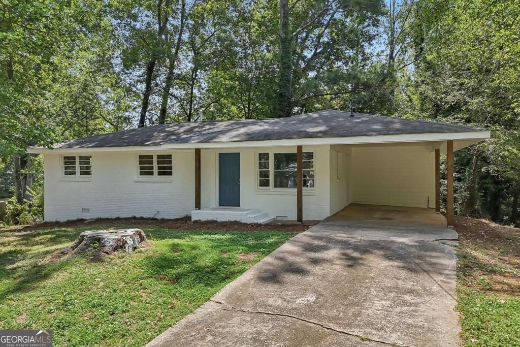 1723 Louise Lane, Austell, GA 30106 — exterior