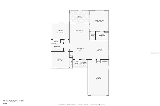5731 17TH STREET, Zephyrhills, FL 33542