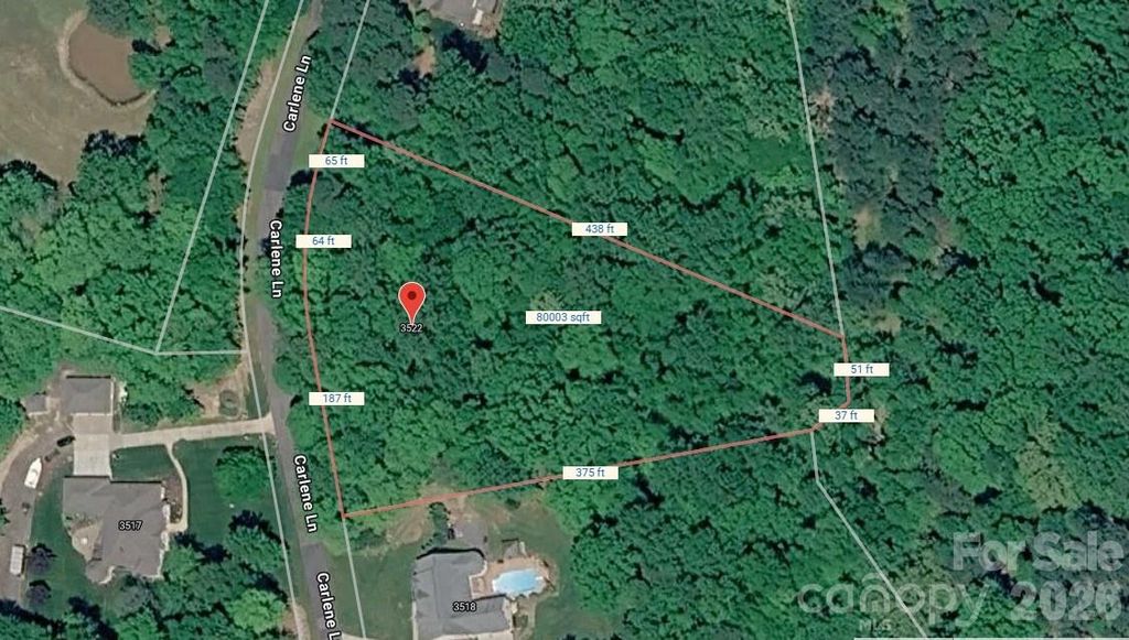 Image 1 of property listing at 3522 Carlene Lane, Stem, NC 27581
